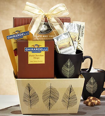 Warm Up Coffee Break Gift Basket