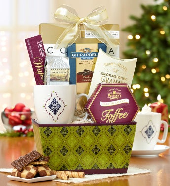 Winter Warm Up Mug & Sweets Gift Basket