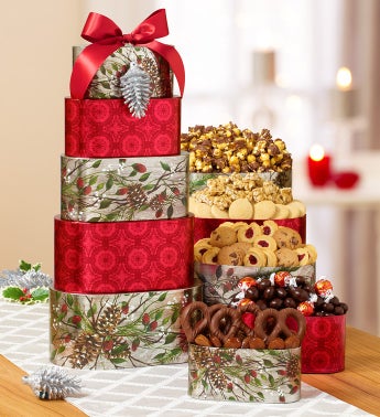 Holiday Celebration Sweets Tower