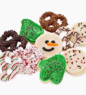 Cheryl's Holiday Pretzel Gift Box 20PC