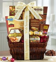 In Sympathy & Support Gift Basket
