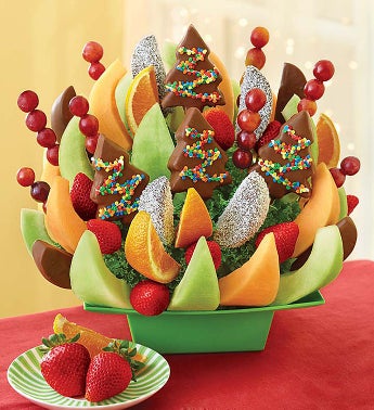 Holiday Spirit Fruit Bouquet