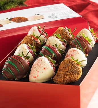 Fannie May Holiday Chocolate Strawberries