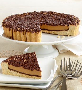 Decadent Peanut Butter Cup Cookie Pie