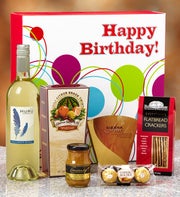 Happy Birthday Vineyard Select White Wine Gift Box