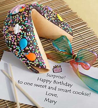 Gigantic Birthday Fortune Cookie