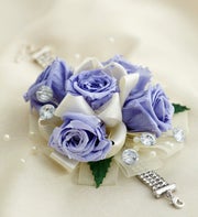 Infinite Rose Lavender Corsage & Boutonniere