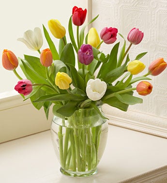 Sweet Treat Tulips with Easter Bunny