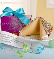 Giant Confetti Fortune Cookie