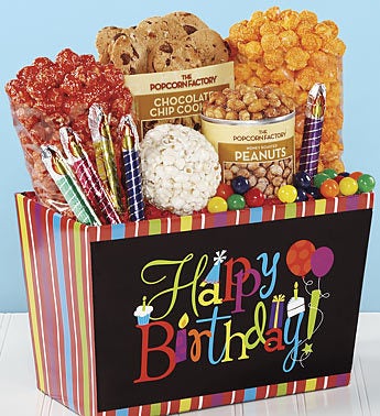 The Popcorn Factory� Birthday Wishes Basket