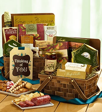 Thinking of You Sympathy Basket Duo