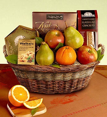 Fresh From The Orchard Fruit Gift Basket