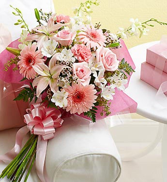 Mixed Flower Hand-Tied Bouquet