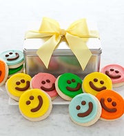 Cheryl?s Happy Faces Buttercream Cookie Gift Tin