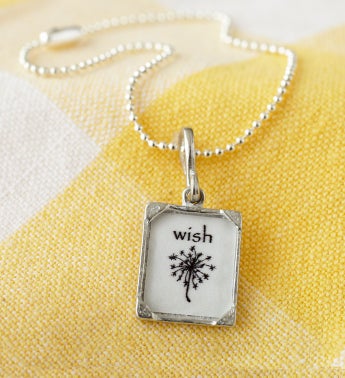 Make a Wish Dandelion Necklace