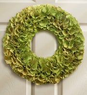 Greenwood Rose Faux Wreath